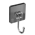 thumbnail image 2 of Adhesive Sticky Hooks, Punch Free Convenient Installation Adhesive Hanger Hooks  for Kitchen Crystal Color,Gray,Champagne,Green, 2 of 8
