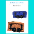 thumbnail image 3 of Labymos B11-46 Shopping Trolley Bag Portable multi-function Oxford Folable Tote bag Shopping Cart Reusable Grocery, 3 of 8
