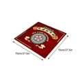 thumbnail image 1 of EGNMCR Room Decor Home Decor Mahjong Mat Reduction Mahjongg Table Mat Mahjong Accessories Tablecloth Game Poker Domino Game Game Mat For Card Board And Tile Games 70x70cm a tablecloth, 1 of 5