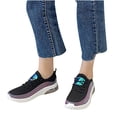 thumbnail image 4 of RKSTN Pantoufles pour Femmes à Bout Rond Confortables Décontractées en Toile Chaussures à Talon Plat d'Extérieur Espadrilles à Lacets,Pantoufles pour Femmes Intérieur Extérieur, 4 of 5