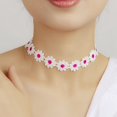 thumbnail image 3 of Daisy Choker Décoratif Mode Dentelle Collier Choker Collier pour les Dames, 3 of 10