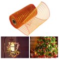 thumbnail image 4 of 1 Roll Decorative Mesh Eco-friendly High Toughness Net Yarn Christmas Poly Mesh Ribbon Metallic Strips Decor for Home, 4 of 8