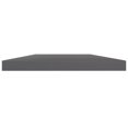 thumbnail image 2 of vidaXL Bookshelf Boards 4 pcs High Gloss Grey 100x20x1.5 cm Engineered Wood, 2 of 4