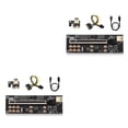 thumbnail image 4 of crativent PCI-E 1X à 16X Adaptateur Affichage Numérique PCI - Rallonge Équipement Minier Noir 2ensemble, 4 of 6