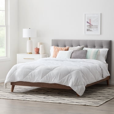 HomeStay Hypoallergenic Down Alternative Microfiber Comforter, Medium Warmth, All Season, Diamond Stitched