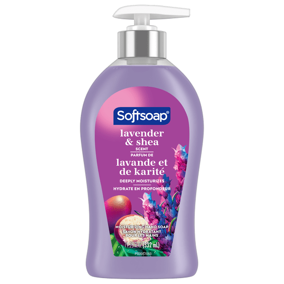 Softsoap Lavender and Shea Moisturizing Liquid Hand Soap, 332 ml Bottle