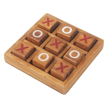 Wooden Board Games Tic Tac Toe to Strategy Board