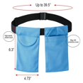 thumbnail image 4 of tredstone Adjustable Drainage Pouch Set Tools for Mastectomy Operation Showering blue small black big 1Set, 4 of 6
