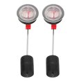thumbnail image 1 of SHISUYAN Acrylic Fuel Gauge for Generator with Cylindrical Float Rod for Home Use Multi Color 2 Pieces, 1 of 8