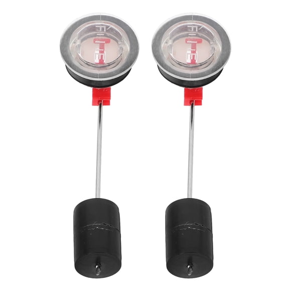 SHISUYAN Jauge de Carburant en Acrylique pour Génératrice avec Tige Flottante Cylindrique pour Usage Domestique Multicolore 2 Pcs