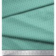 thumbnail image 3 of Soimoi Modal Satin Fabric Dot & Paisley Print Sewing Fabric Yard 42 Inch Wide, 3 of 3