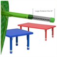 thumbnail image 2 of Bowery Hill 33" Table Ronde d'Activités en Rouge, 2 of 3