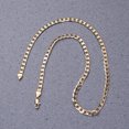 thumbnail image 3 of EeaseCA 24 Inch Men Chain Hip Hop Necklace Punk Style Jewelry 18K Gold Plated Link Chain 5mm, 3 of 7