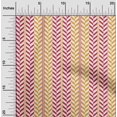 thumbnail image 1 of oneOone Polyester Lycra Fabric Stripe & Herringbone Geometric Printed Craft Fabric BTY 56 Inch Wide, 1 of 4