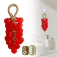 thumbnail image 2 of Crystal Grape Soap 1 Rose Gem, Grape Soap On A Rope Handmade Grapes Cluster Shaped Soaps & Body Grapes Bunch Soaps For Shower Hanging For Kitchens Or Bathrooms DIY Home Decor， Freshening, 2 of 7