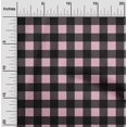 thumbnail image 1 of oneOone Silk Tabby Fabric Gingham Check Print Sewing Fabric BTY 42 Inch Wide, 1 of 4