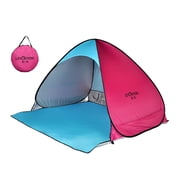 Outdoor camping tent pop-up fun tent automatic fast tent anti-ultraviolet tent awning suitable for camping beach backyard