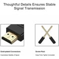 thumbnail image 5 of KOMI HDMI to DVI Adapter Cable, 1.8m CL3 Rated High Speed Bi-Directional DVI-D 24 1 Male to HDMI Male Support 1080P Full HD Compatible for Roku, Laptop, 5 of 5