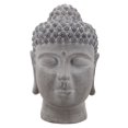 thumbnail image 1 of Sagebrook Home Resin, 17"H Buddha Head, Gray, 1 of 2
