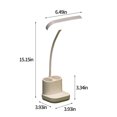 thumbnail image 3 of Desk Lamp Bedside Lamp Table Lamp Table Light New LED Desk Lamp,Foldable Plug-in Reading Lamp,3 Grade Colour Temperature Adjustment,Stepless Dimming,Desk Lamp with Phone and Pen Stop Blue, 3 of 9