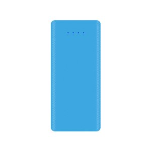 W8 Portable sans soudure DIY Cas de banque d'électricité 18650 Batterie Shell Chargeur Box avec voyant lumineux pour l'extérieur-Blue