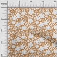 thumbnail image 2 of oneOone Rayon Orange Fabric Asian Mosaic Sewing Craft Projects Fabric Prints By Yard 56 Inch Wide, 2 of 5