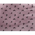 thumbnail image 4 of oneOone Georgette Viscose Fabric Stork Bird Fabric Prints by Yard 42 Inch Wide, 4 of 4