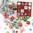 thumbnail image 5 of Jinsinto 42pcs Painted Christmas Bauble Gift Box Set Christmas Tree Decoration Bauble Gift Ornament (Gold), 5 of 5