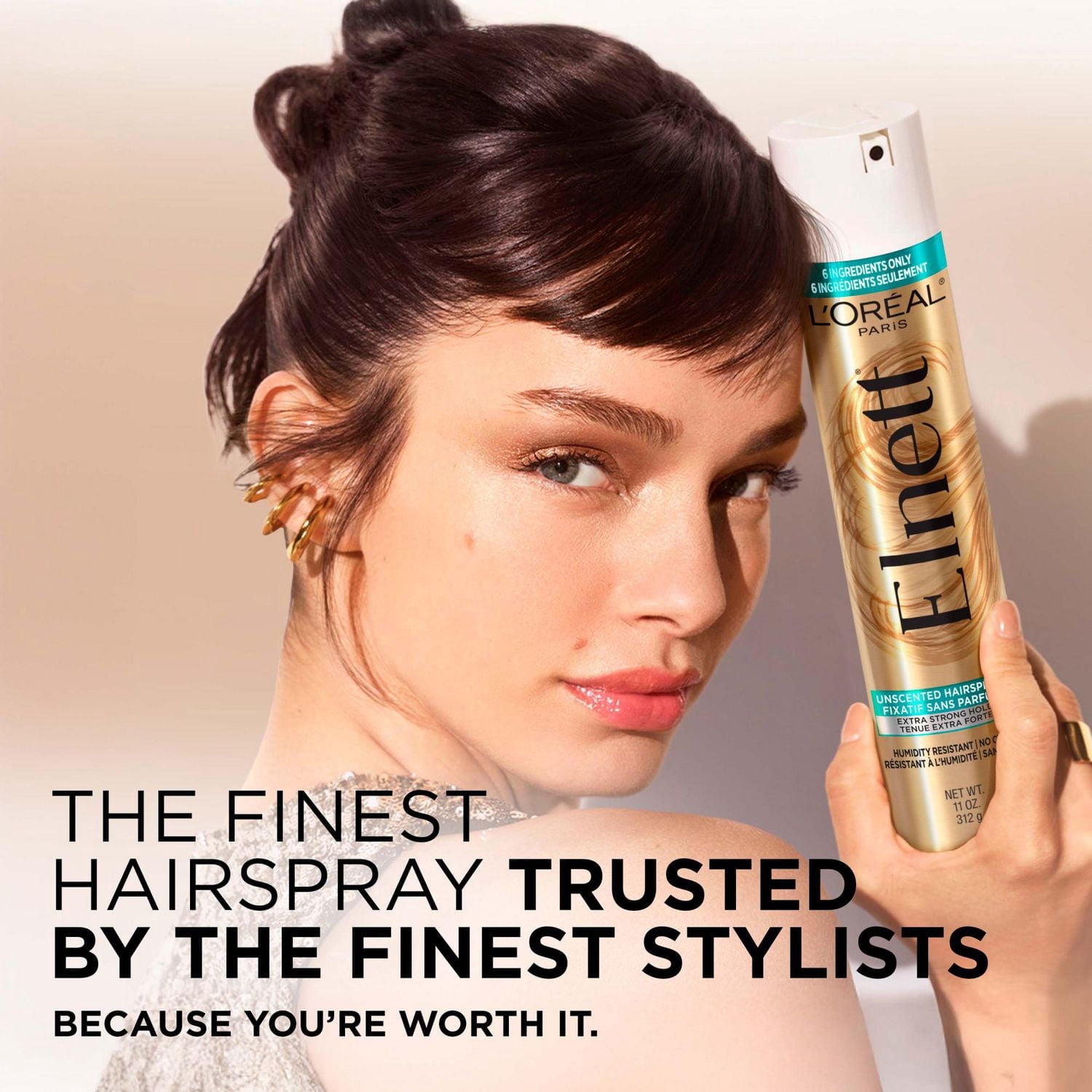 Elnett Satin Fixatif sans parfum