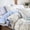 Other, variant on JOLUSERE 100% Organic Cotton Duvet Cover Queen Set, 3-Piece Reddish-Brown Stripes Soft Bedding Set