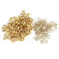 thumbnail image 1 of Shoe Eyelets,, Metal Eyelet Button 100 Pieces 5mm 5mm Hole Metal Eyelets Grommet Leather Hole Punch Set, Metal Grommets  For DIY Home Or Craft Projects, 1 of 7