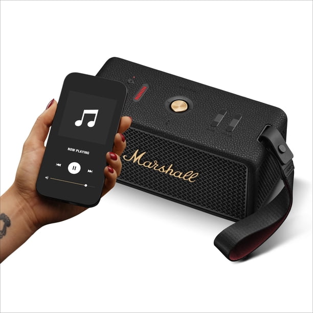Bluetooth Speaker Marshall Middleton II Black & Brass - Walmart.ca
