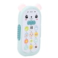 thumbnail image 3 of Children Telephone, Silicone  Baby Phone Toy  For Home For Kindergarten Light Blue, 3 of 8