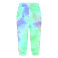 thumbnail image 4 of Yuyuzo Womens Capri Pants High Waisted Drawstring Sweatpants Running Gym Cropped Trousers with Pockets, 4 of 6