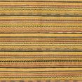 thumbnail image 1 of Ahgly Company Tapis d'Intérieur Carrés Abstraits Orange Tapis de Zone Abstraits, 8 Pieds Carré, 1 of 6