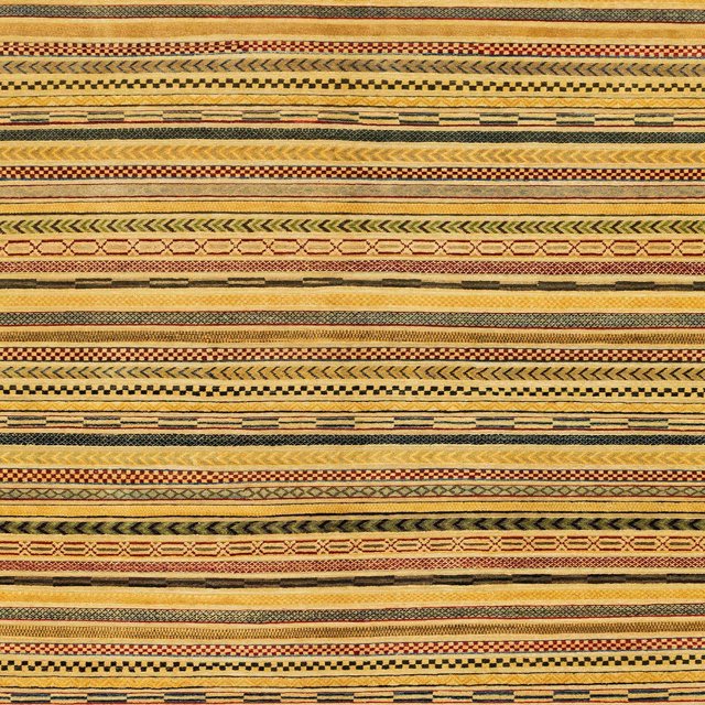 Ahgly Company Tapis d'Intérieur Carrés Abstraits Orange Tapis de Zone Abstraits, 8 Pieds Carré