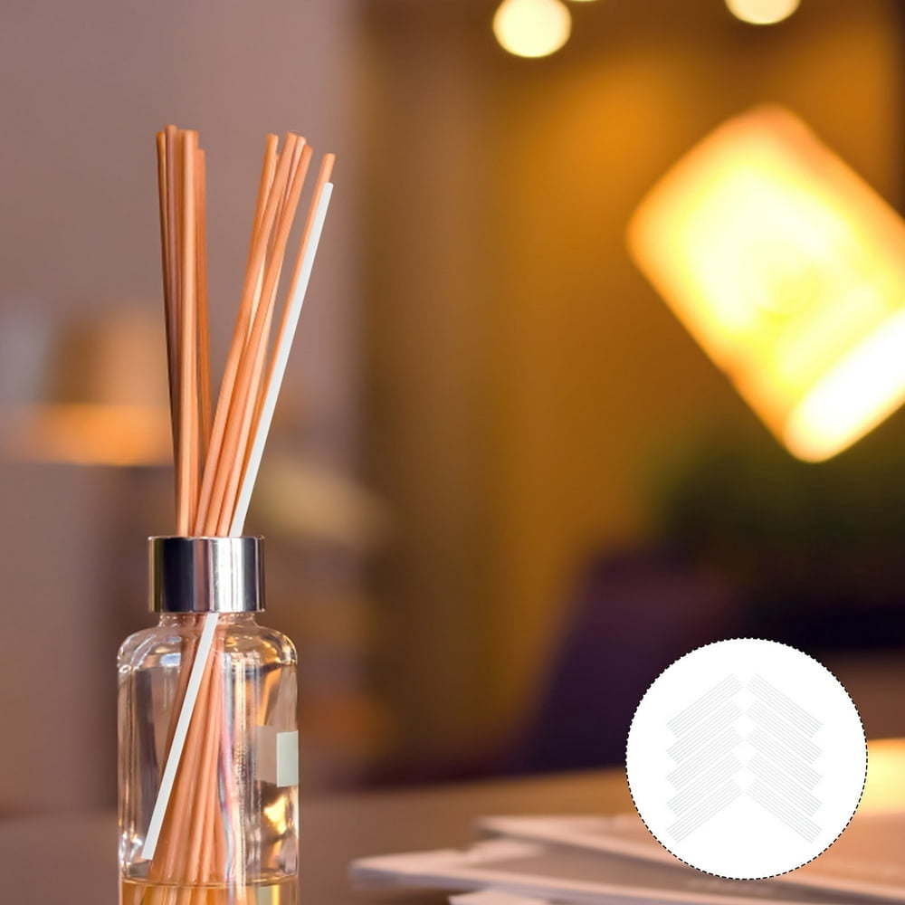 MesaSe Aroma Diffuser Sticks 60Pcs Essential Oil Refills 3x200mm White
