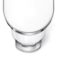 thumbnail image 3 of Simplehuman 45 Liter / 12 Gallon Slim Kitchen Step Trash Can with Liner Rim, White Stainless Steel, 3 of 8
