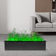 thumbnail image 2 of 39.3" Water Vapor Electric Fireplace for Home Decoration No Heating Humidifier Fire Place for Freestanding&Insert Installing, 2 of 10
