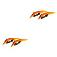 thumbnail image 1 of Wweixi Aerodynamic Spoiler Wing Motorcycle Motorcycle Accessories Durable Aerodynamic orange 2Set, 1 of 6