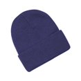 thumbnail image 1 of Pisexur Baby Hats Solid Color Ribbed Knit Beanie Hats Fashion Fall Winter Warm Soft Skull Caps for Age 0-3 Years, 1 of 2