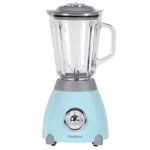 West Bend retro-style blender, 1.4L., Glass Jar, Blue