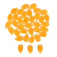 thumbnail image 4 of lionlar 36Pcs Drop Shape Crystal Sew On Rhinestones Flatback for Clothes Dress Craft Orange Yellow, 4 of 9
