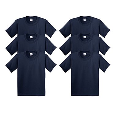 Gildan Men's Heavy Cotton T-Shirt - 5000 (Pack Of 6)