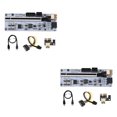 thumbnail image 2 of Shengyu PCI-E 1x to 16x Adapter with LED Indicators High Speed PCI- Extender Black 2Set, 2 of 6