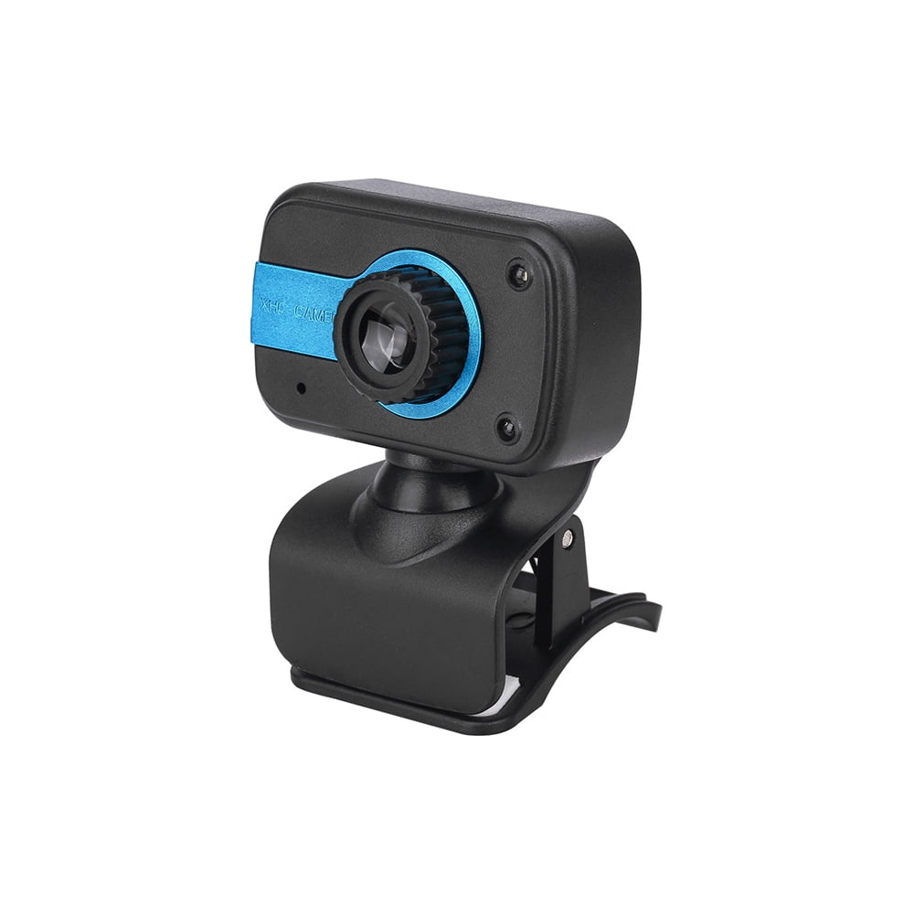 Yeacher Portable Webcam 480P 30fps Camera with Mount Clip Built-in Microphone Notebook Laptop PC Desktop Computer Video Camera USB Plug & Play for Online Conferences Meeting Video Call Live Streami