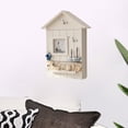 thumbnail image 3 of Hanging Wall Organizer Decorative Earth Key Box, Key Box Cabinet, Wall Mounted Seabird Sea tower, Key Room Organizer, 3 of 6