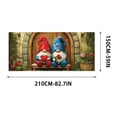 thumbnail image 2 of Tyidzon Garage Door - Romantic Heart-shaped Background Garage Decorative Hanging Suitable For Party Decorations, 2 of 2