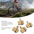 thumbnail image 4 of <p>Bike Brake Pads Electric Bike Brake Pads Brake Pads For Brake Pads Replacement For  4 Pair Bike Brake Pads With Installation Tools Metal Reliable Braking Scooter Brake Pads For, 4 of 7