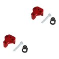 thumbnail image 4 of Ruiboury Outil de Compresseur à Ressort Facile à Fiable pour le Compresseur à Ressort de Soupape en Aluminium de Maintenance de Vanne de Bricolage Rouge 2Set, 4 of 6